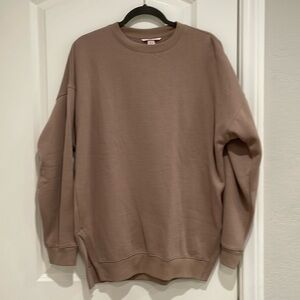 NWT Victoria’s Secret Beige Sweatshirt and Sweatpants set.  Both size medium.
